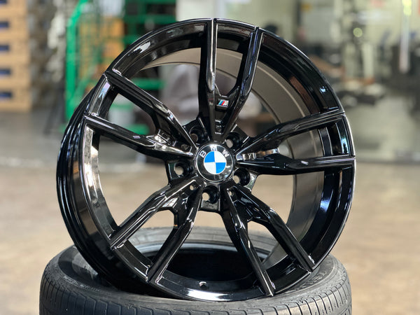 New 18 BMW Style 792M rim G20 (4 wheel) Black 5X112