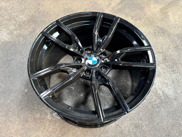 New 18X8 ET35 18X9 ET35 BMW Style 792M rim (4 wheels) BLACK 5X120