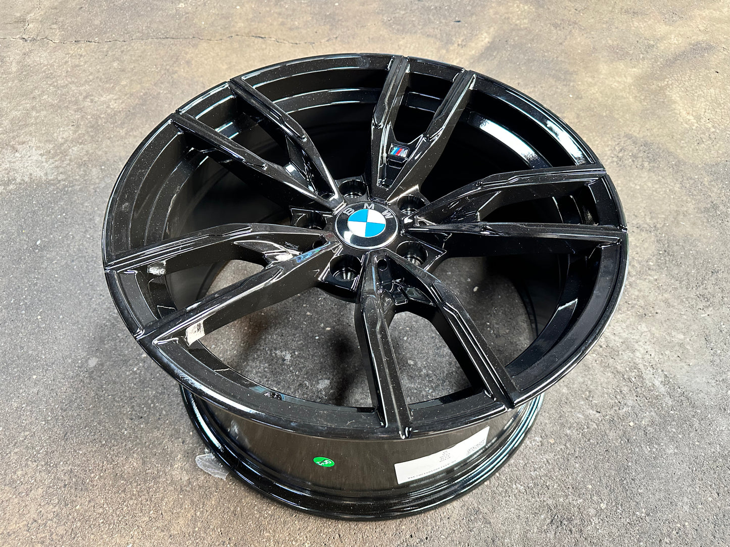 New 18X8 ET35 18X9 ET35 BMW Style 792M rim (4 wheels) BLACK 5X120