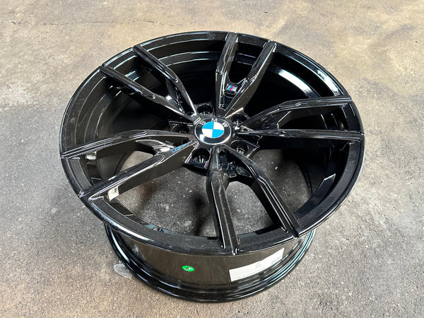 New 18X8 ET35 18X9 ET35 BMW Style 792M rim (4 wheels) BLACK 5X120