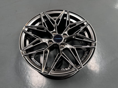 NEW 15X7 ET35 Lenso Buck Rim Hyper Black 4X100