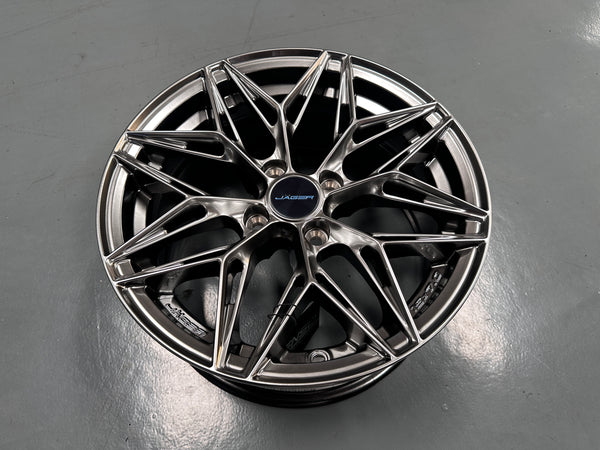 NEW 15X7 ET35 Lenso Buck Rim Hyper Black 4X100