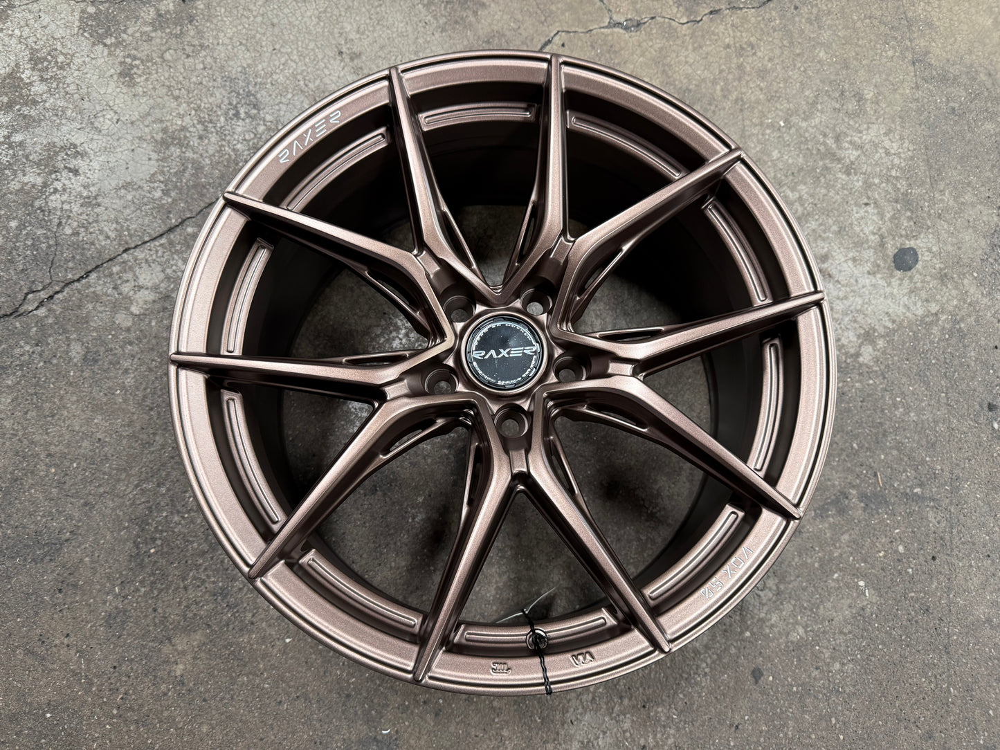 NEW 18X8.5 ET42 Raxer VOX50 Rim (4 Wheel) Bronze 5X112