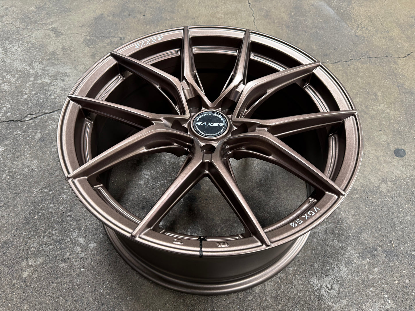 NEW 18X8.5 ET42 Raxer VOX50 Rim (4 Wheel) Bronze 5X112
