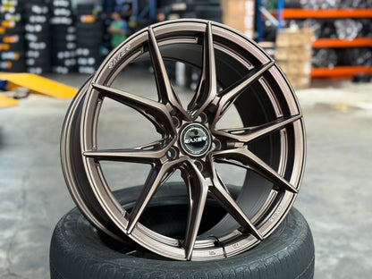 NEW 18X8.5 ET42 Raxer VOX50 Rim (4 Wheel) Bronze 5X112