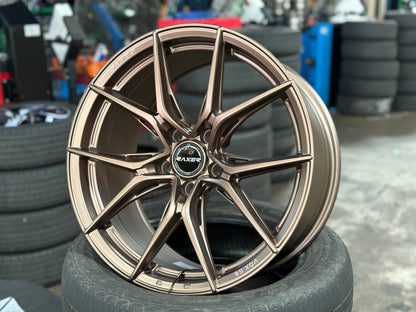 NEW 18X8.5 ET42 Raxer VOX50 Rim (4 Wheel) Bronze 5X112
