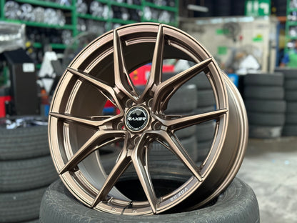 NEW 18X8.5 ET42 Raxer VOX50 Rim (4 Wheel) Bronze 5X112