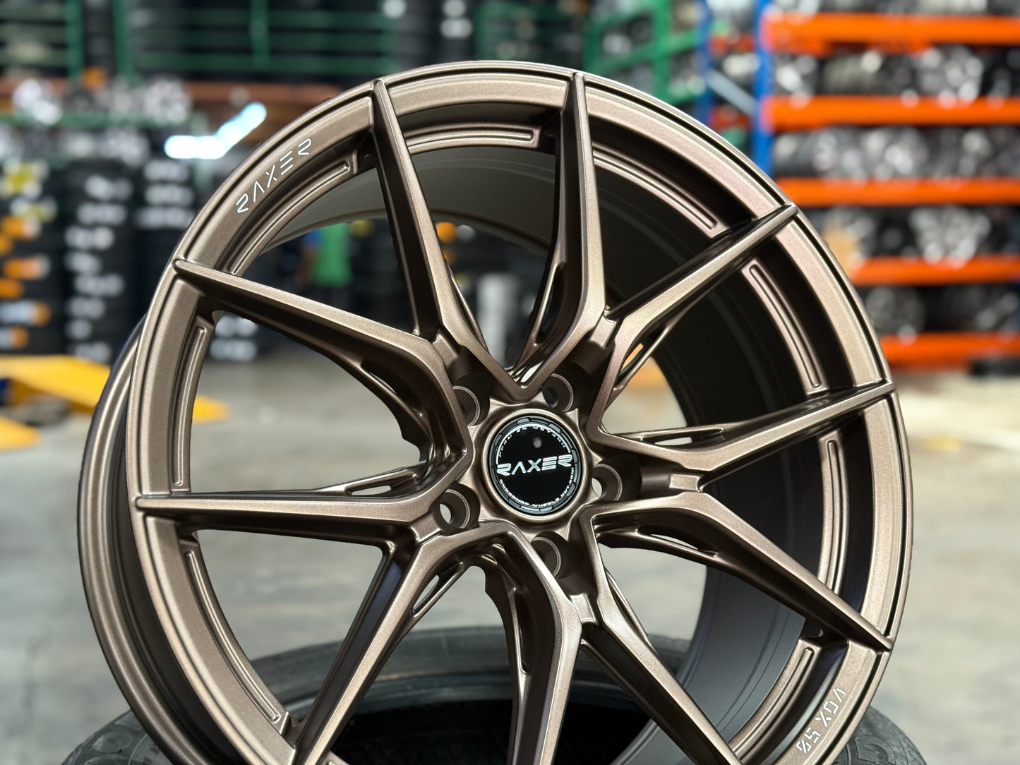 NEW 18X8.5 ET42 Raxer VOX50 Rim (4 Wheel) Bronze 5X112