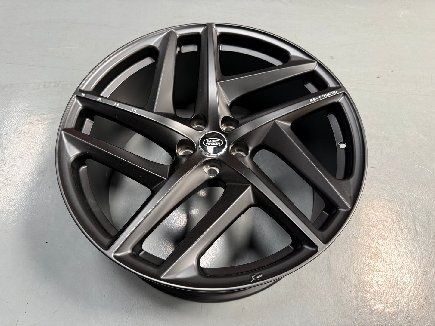 New 22x10 ET30 Overdrive Forged Kahn Forged Type 52 (4 wheel) 5x120 Matte Black
