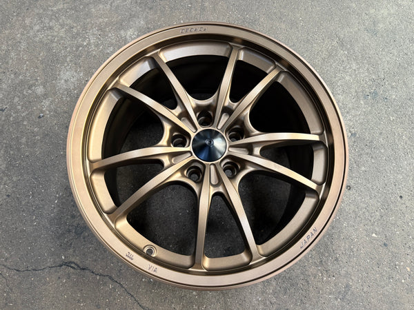 New 18x9.5 ET40 AOW Mugen MF10 Rim (4 wheel) Bronze 5x120