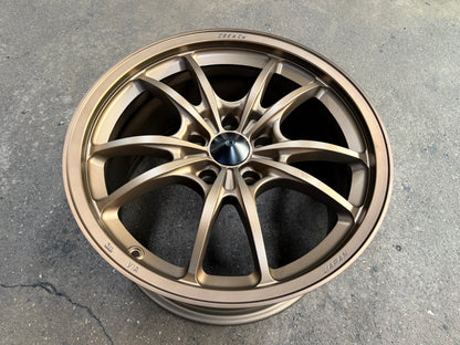 New 18x9.5 ET40 AOW Mugen MF10 Rim (4 wheel) Bronze 5x120