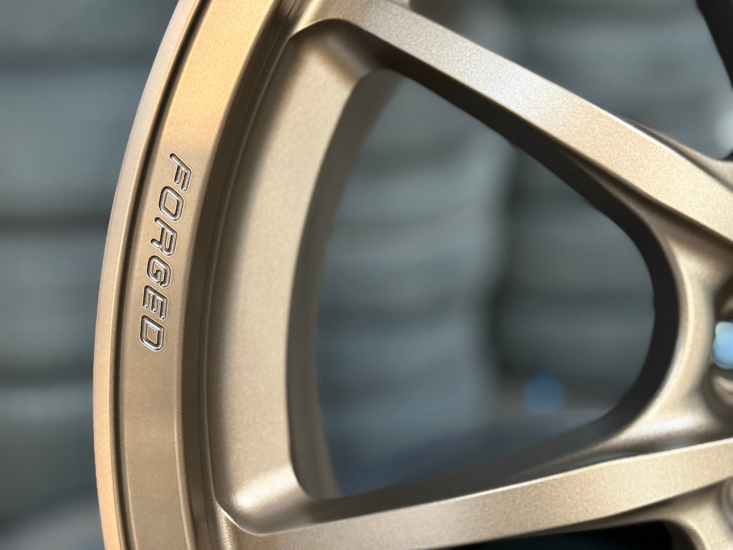 New 18x9.5 ET40 AOW Mugen MF10 Rim (4 wheel) Bronze 5x120