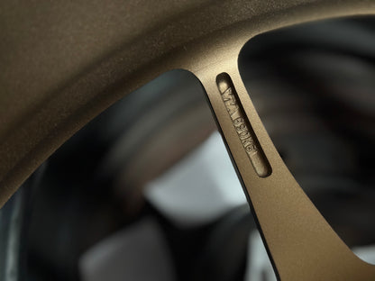 New 18x9.5 ET40 AOW Mugen MF10 Rim (4 wheel) Bronze 5x120