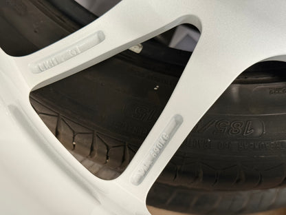 New 18x9.5ET40 AOW Mugen MF10 Rim (4 wheel) White 5x120