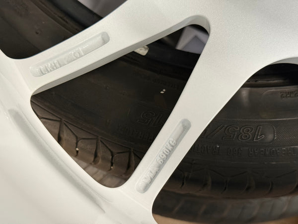 New 18x9.5ET40 AOW Mugen MF10 Rim (4 wheel) White 5x120