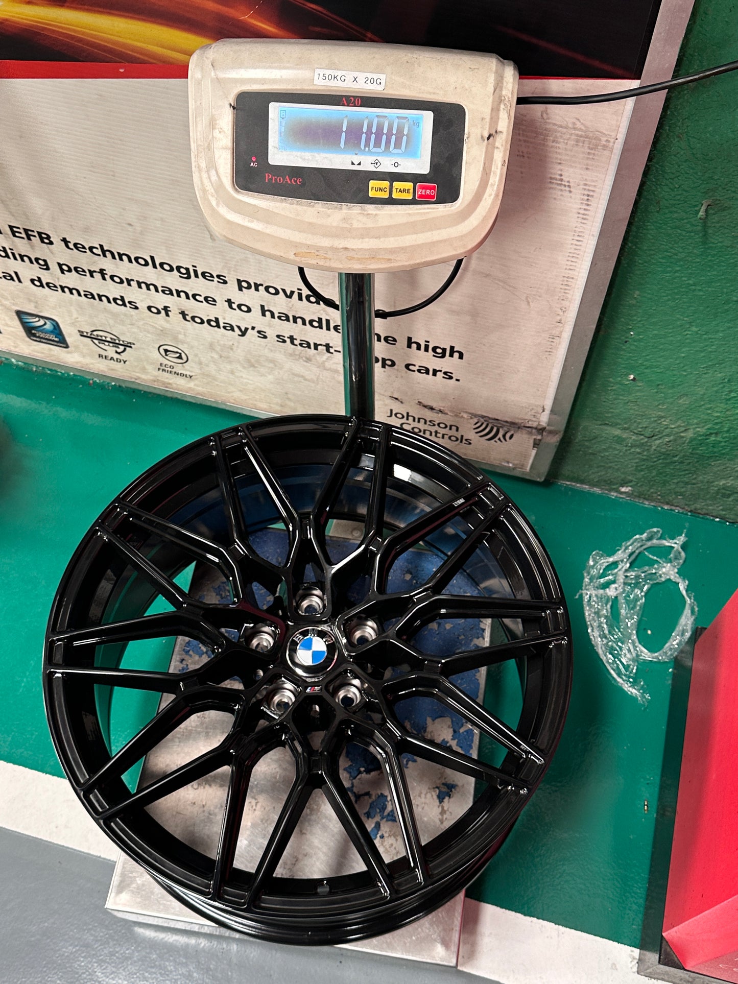 New 20x8.5 ET30 20x9.5 ET40 RS BBS Style 826M (4 wheel) Gloss Black 5x120