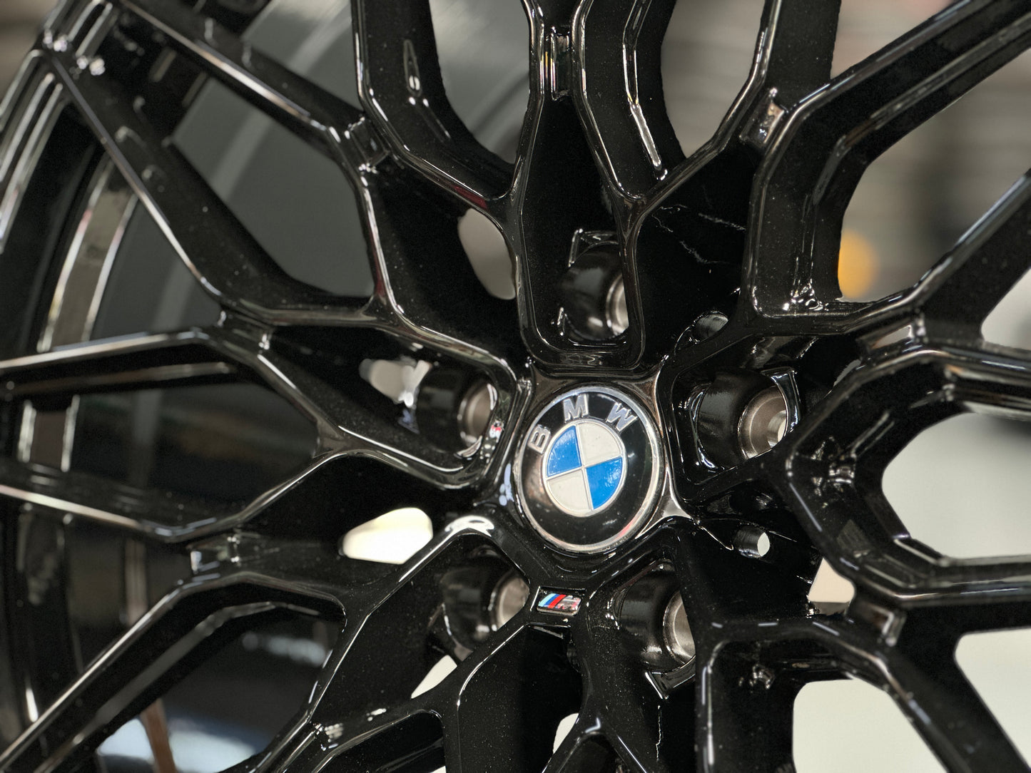 New 20x8.5 ET30 20x9.5 ET40 RS BBS Style 826M (4 wheel) Gloss Black 5x120