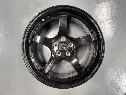 New 17X8 ET35 AOW GT Rim (4 wheel) Gloss Black 4X100