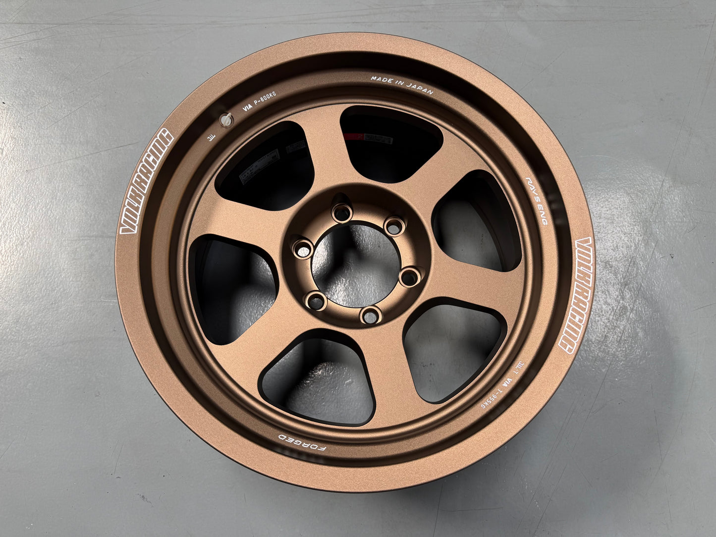 New 18x9 ET0 Rays Volk Racing TE37XT M Spec (4 wheel) BRONZE 6x139.7
