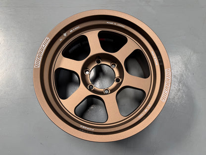 New 18x9 ET0 Rays Volk Racing TE37XT M Spec (4 wheel) BRONZE 6x139.7