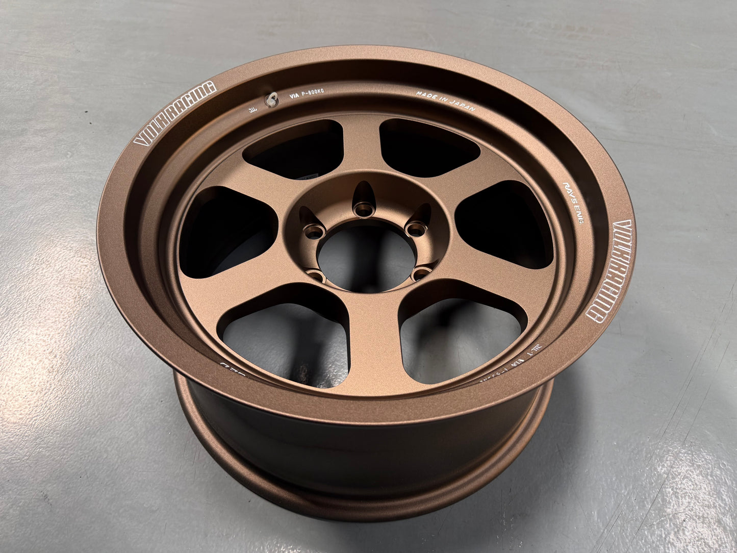 New 18x9 ET0 Rays Volk Racing TE37XT M Spec (4 wheel) BRONZE 6x139.7