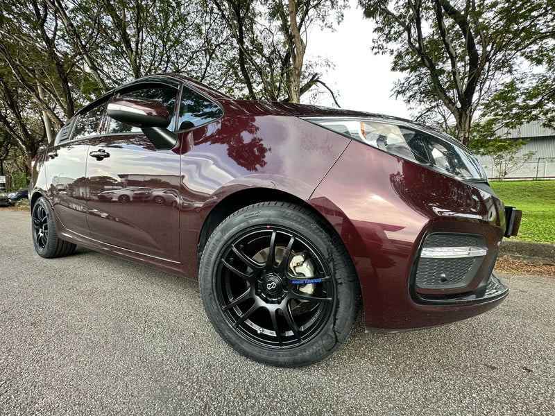 New 16X7 ET40 Enkei Tuning SC24 Rim (4 wheel) Matte Black 4X114.3