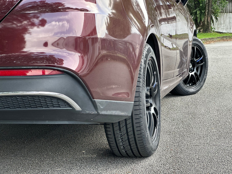 New 16X7 ET40 Enkei Tuning SC24 Rim (4 wheel) Matte Black 4X114.3