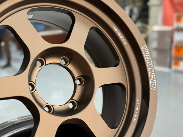 New 18x9 ET0 Rays Volk Racing TE37XT M Spec (4 wheel) BRONZE 6x139.7