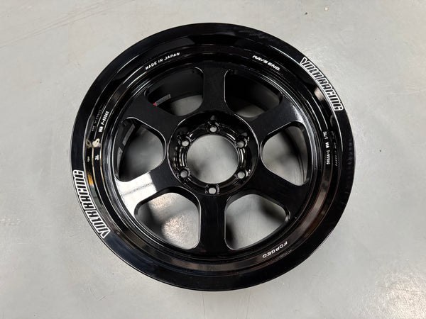 New 18x9 ET0 Rays Volk Racing TE37XT Mspec (4 wheel) 6x139.7 Gloss Black