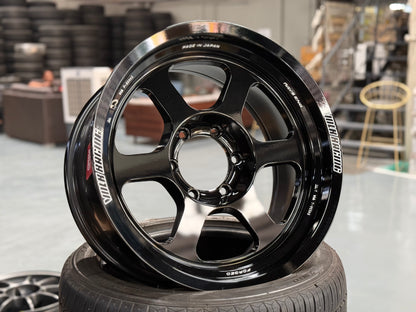 New 18x9 ET0 Rays Volk Racing TE37XT Mspec (4 wheel) 6x139.7 Gloss Black