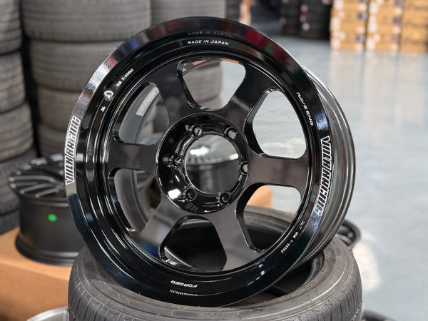 New 18x9 ET0 Rays Volk Racing TE37XT Mspec (4 wheel) 6x139.7 Gloss Black