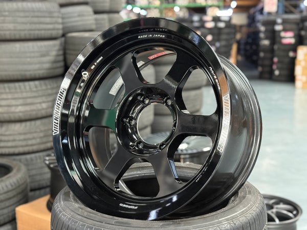 New 18x9 ET0 Rays Volk Racing TE37XT Mspec (4 wheel) 6x139.7 Gloss Black