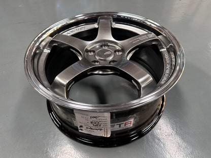 NEW 17X7.5 ET40 AOW GT Flow Formed Rim Hyper Black 5X100