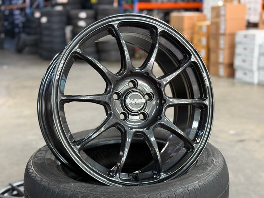 New 17x7.5 ET42 Raxer TR1Z Rim (4 wheel) DGM 5x100