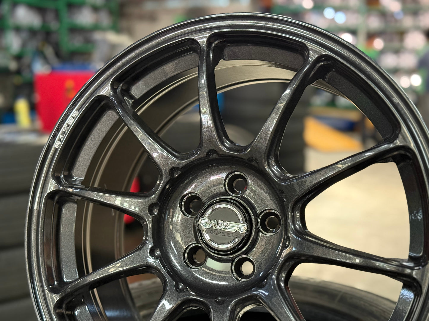 New 17x7.5 ET42 Raxer TR1Z Rim (4 wheel) DGM 5x100
