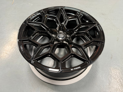 New 22x10 ET30 Overdrive Forged Kahn RS Type 57 (4 wheel) 5x120 matte Black