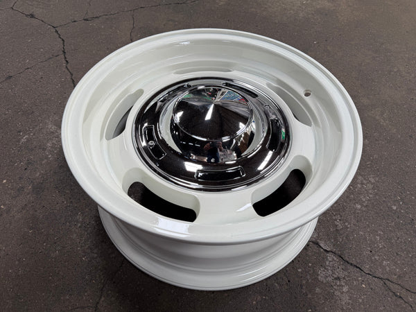 New 16x6.5 ET-5 Dean Cross Country Rim (5 wheel) Gloss White 5x139.7 Jimny