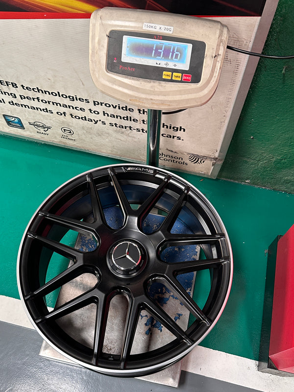 New 20x8.5 ET38 20x9.5 ET43 Mercedes AMG (4 wheel) 5x112 Matte Black