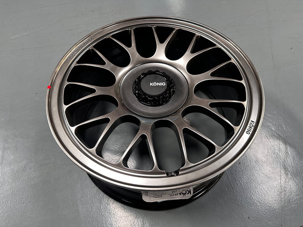 New 17X8 ET36 Konig MRK1 Rim (4 wheel) Gloss Gunmetal 5X100