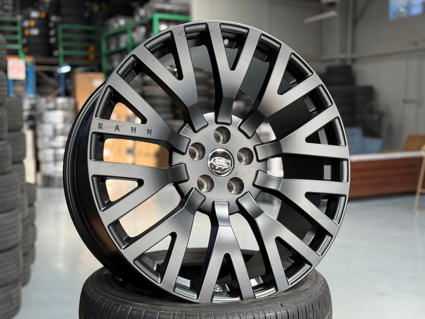 New 22x10 ET30 Overdrive Forged RS Light (4 wheel) 5x130 Black