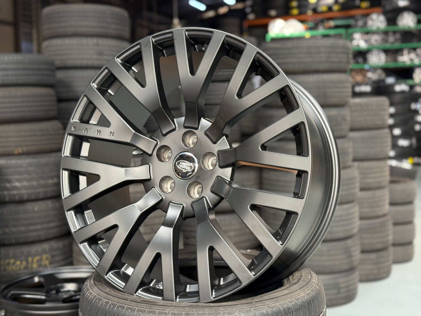 New 22x10 ET30 Overdrive Forged RS Light (4 wheel) 5x130 Black