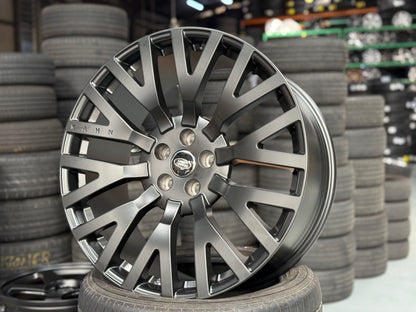 New 22x10 ET30 Overdrive Forged RS Light (4 wheel) 5x130 Black