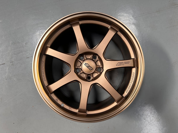 New 18X8.5 ET42 Mugen Design GP Rim (4 wheel) MATTE BRONZE 5X114.3