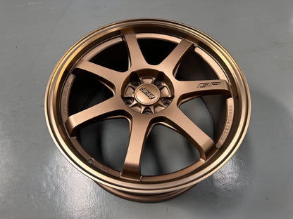 New 18X8.5 ET42 Mugen Design GP Rim (4 wheel) MATTE BRONZE 5X114.3