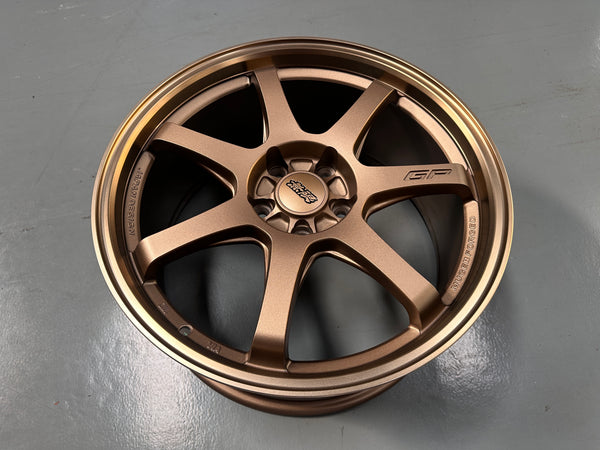 New 18X8.5 ET42 Mugen Design GP Rim (4 wheel) MATTE BRONZE 5X114.3