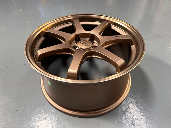 New 18X8.5 ET42 Mugen Design GP Rim (4 wheel) MATTE BRONZE 5X114.3