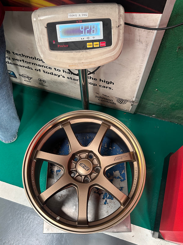 New 18X8.5 ET42 Mugen Design GP Rim (4 wheel) MATTE BRONZE 5X114.3