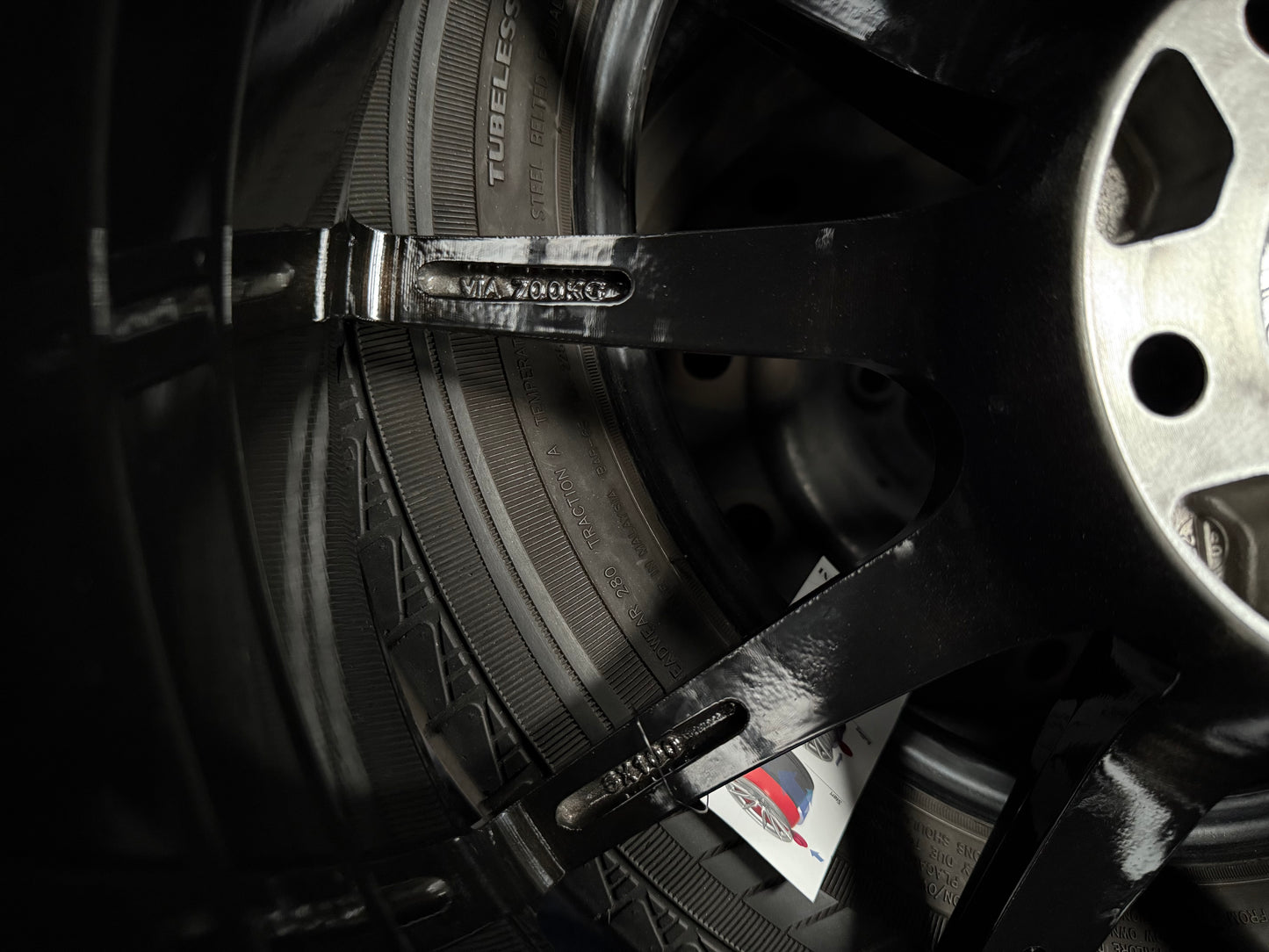 New 18x8.5 ET32 18x9.5 ET37 Vertini RFS1.1 (4 wheels) Black 5X120