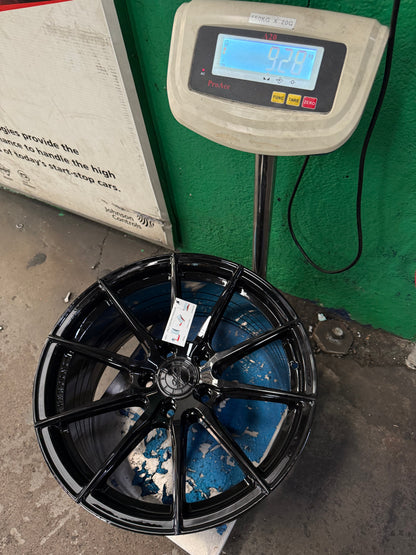 New 18x8.5 ET32 18x9.5 ET37 Vertini RFS1.1 (4 wheels) Black 5X120