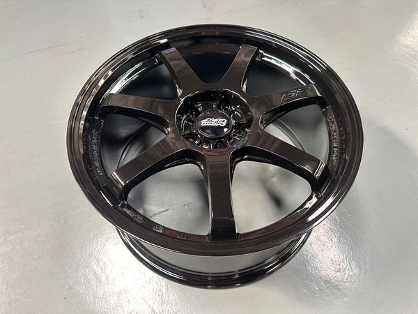 New 18X8.5 ET42 Mugen Design GP Rim (4 wheel) Gloss Black 5X114.3